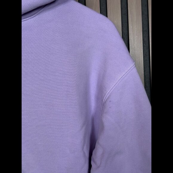 Cherry Los Angeles Hoodie XS Adults Purple Double Knit Fleece Drawstring Waist - Picture 7 of 11